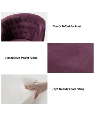   Standard   Velvet, Gold Metal   Stylish, Compact Desk Chair