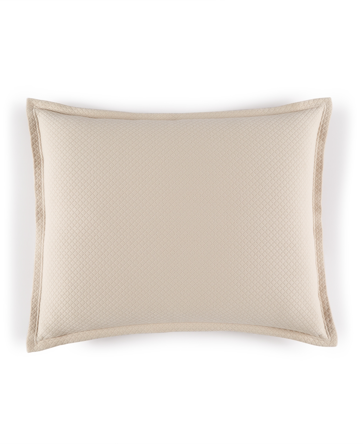 Rombo Cotton Sham, Standard - Navy