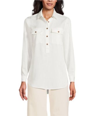 Women's TENCEL Fiber Popover Top