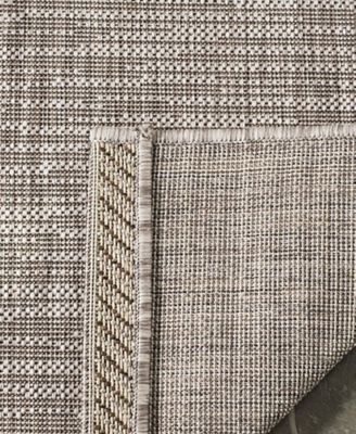 Courtyard CY8576 Light Brown 8' x 11' Sisal Weave Outdoor Area Rug