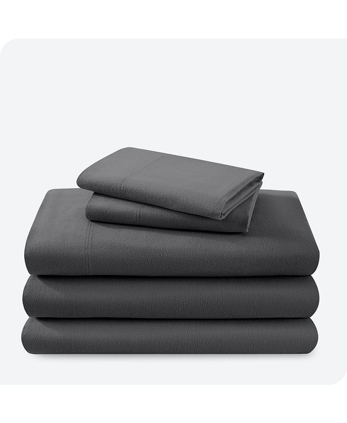 Bare Home Cotton Flannel California King Split Sheet Set Macy's