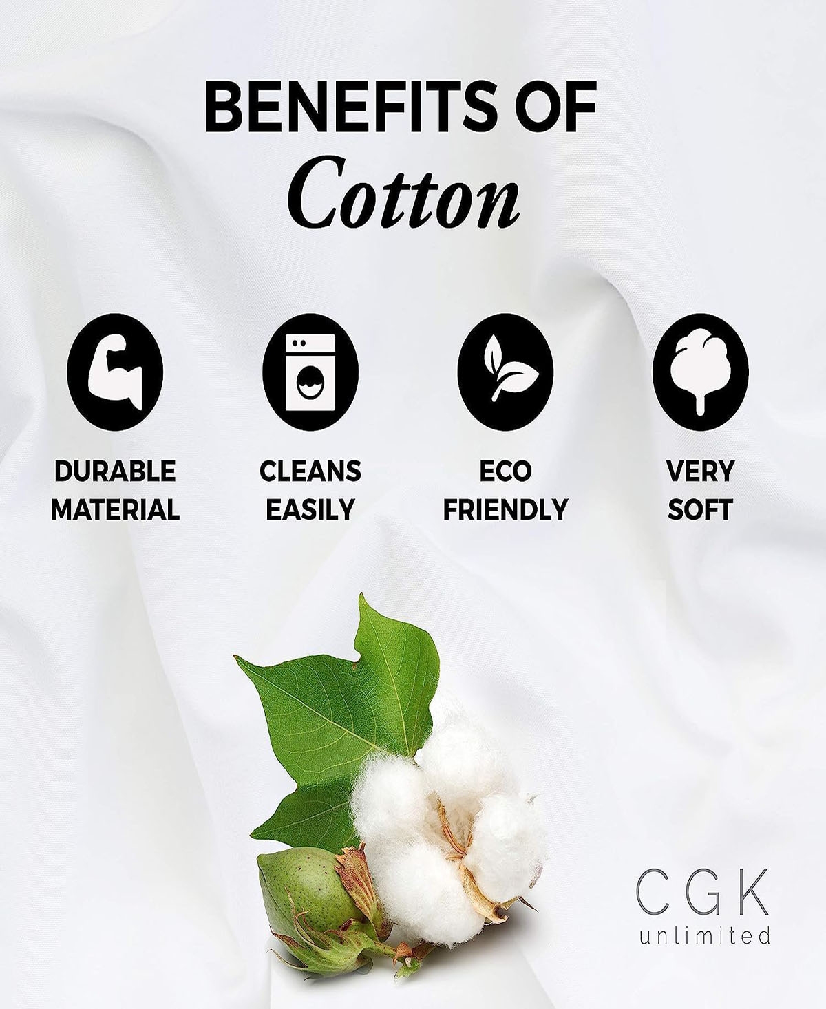 Cgk Unlimited 4 Piece 100% Cotton 400 Thread Count Sheet Set -