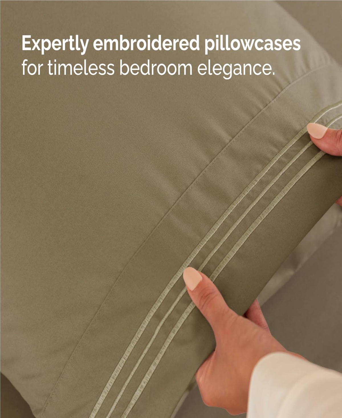 Cgk Unlimited 4 Piece Deep Pocket Microfiber (Muted, Vibrant, Heathered) Sheet Set -