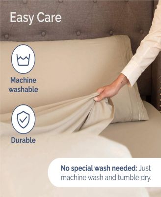 3 Piece Microfiber Sheet Set - Twin