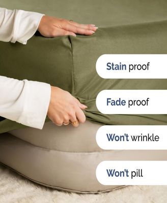 Cotton Fitted Sheet 18" - 24" Inch Extra Deep Pocket - King