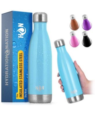 Stainless Steel Double Wall Insulated Metal Water Bottle