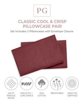 Classic Cool Crisp 2 Piece Pillowcase Set, King