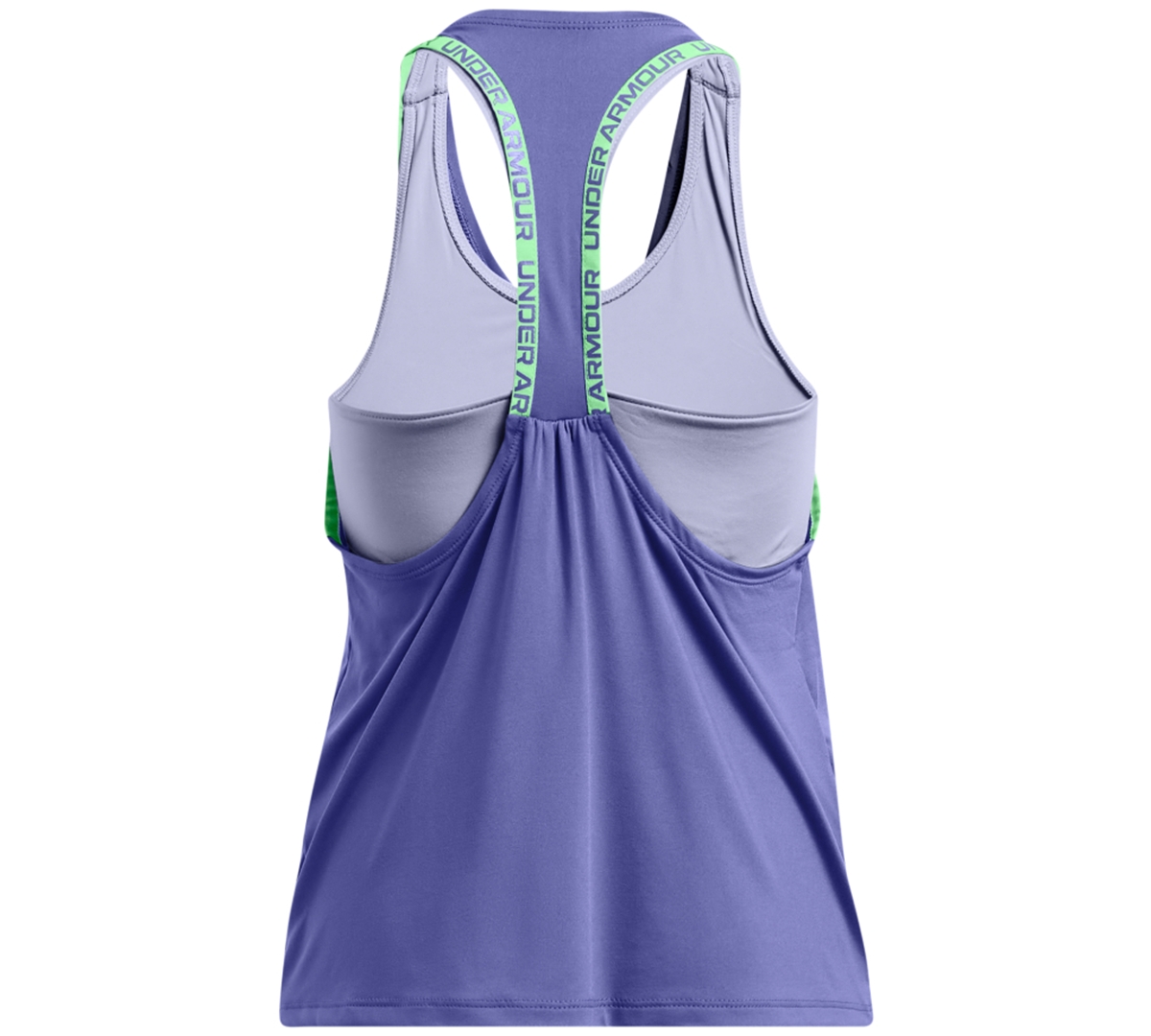 Under Armour Big Girls Knockout Layered-Look Tank Top - 561 Starli