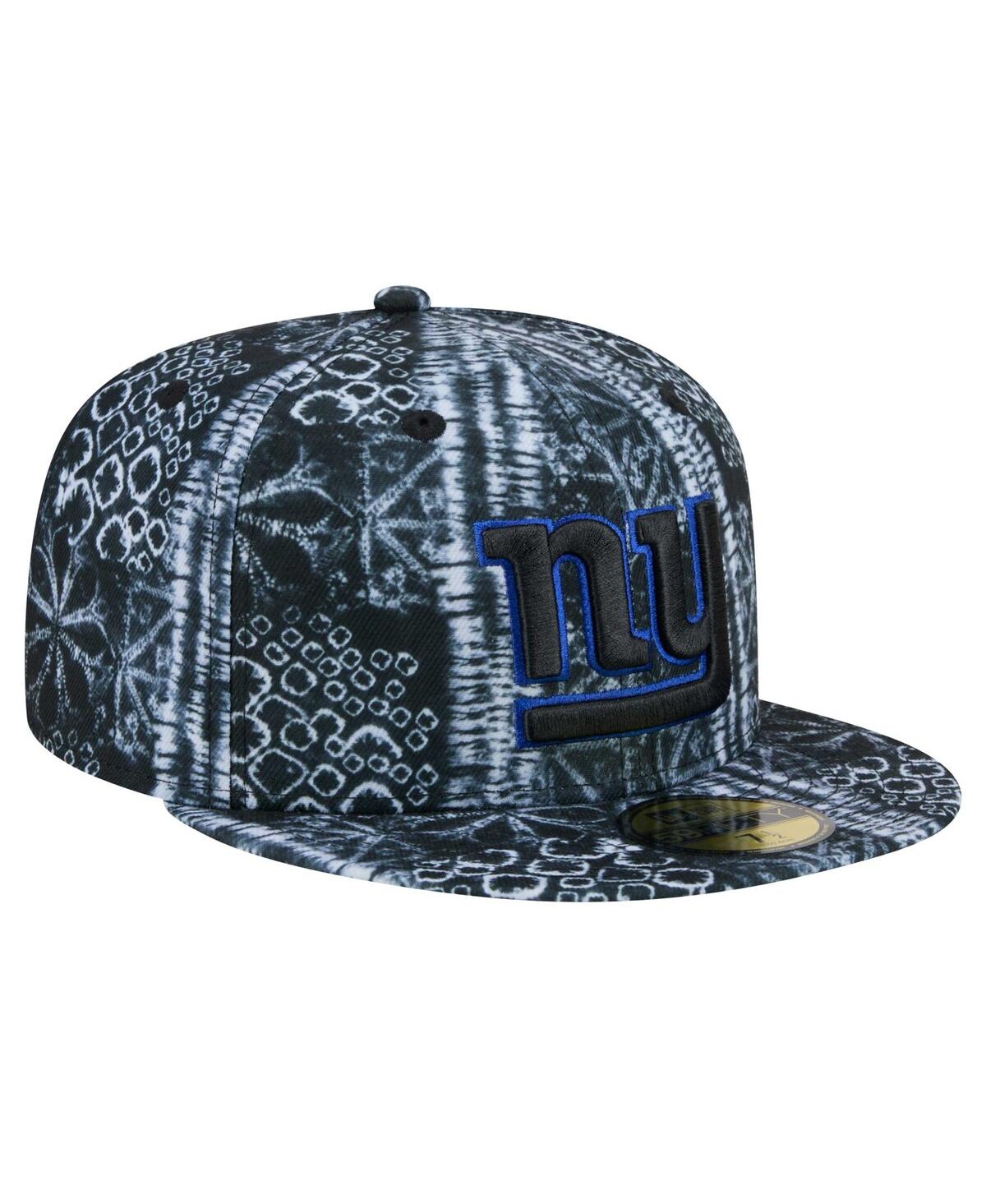 New Era Men'sNew York Giants Shibori 59fifty Fitted Hat - Black