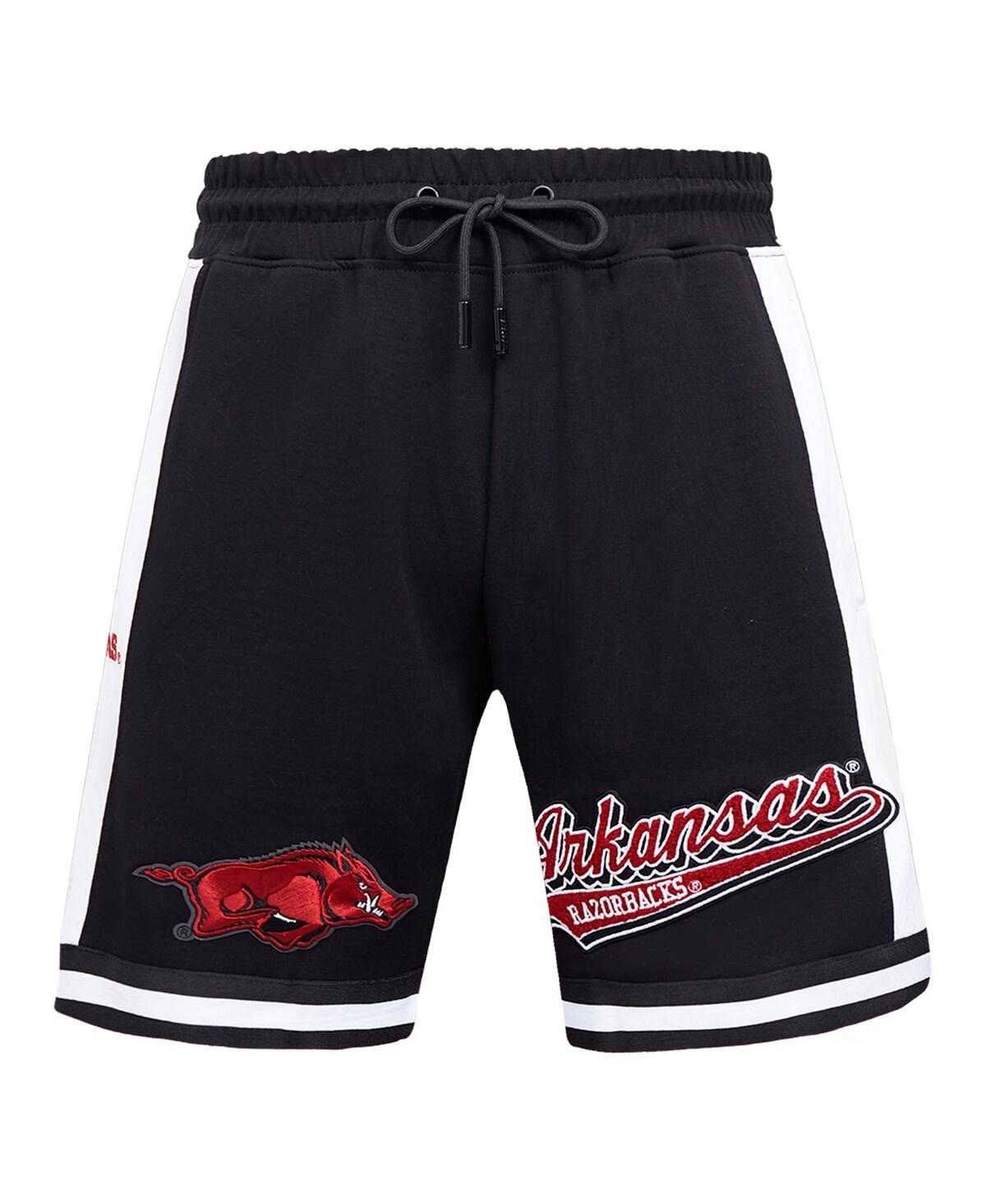 Pro Standard Men's Black Arkansas Razorbacks Script Tail Dk 2.0 Shorts In Black