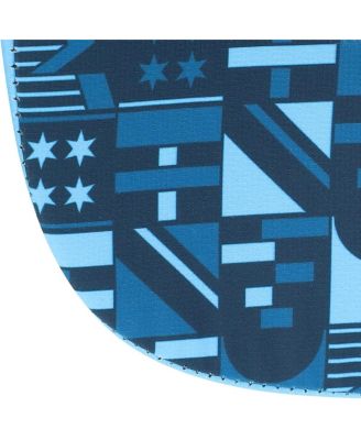 Unisex White/Blue World Marathon Majors 360 Stretch Visor