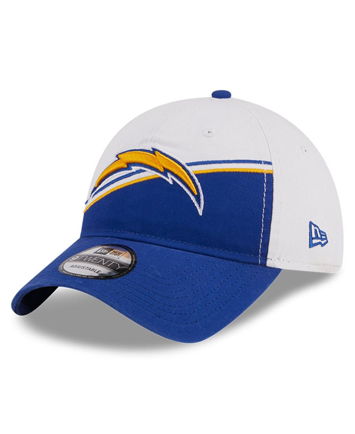 Men's White/Blue Los Angeles Chargers 2023 Sideline 9Twenty Adjustable Hat - White Blue
