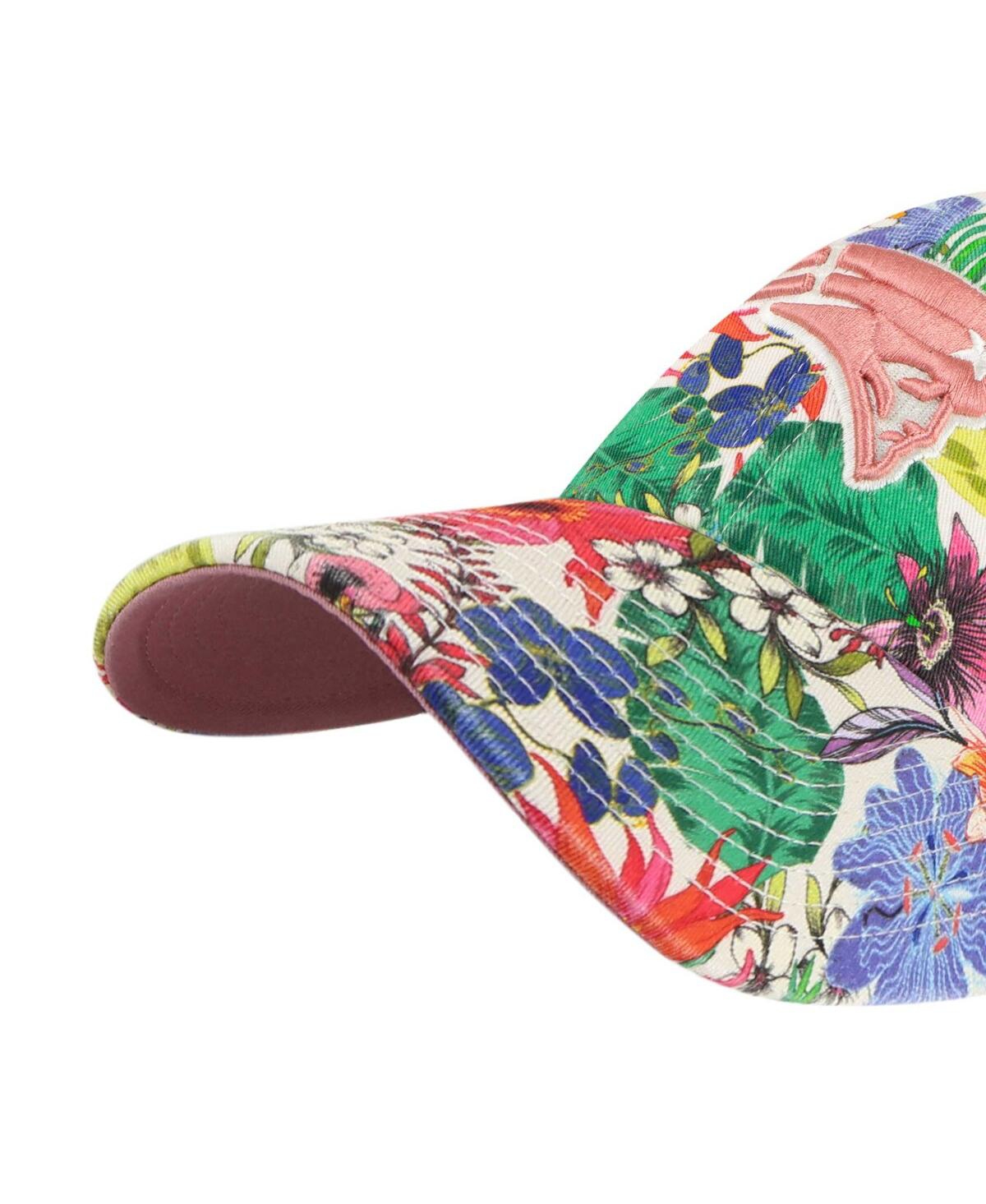 Shop 47 Brand Women's Natural New England Patriots Pollinator Clean Up Adjustable Hat
