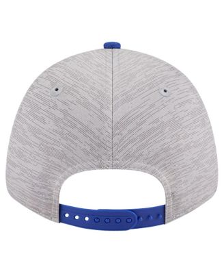Men's Heather Gray/Royal Golden State Warriors Active Digi-Tech Two-Tone 9Forty Adjustable Hat