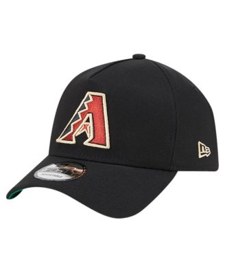 Men's Black Arizona Diamondbacks Team Color A-Frame 9Forty Adjustable Hat