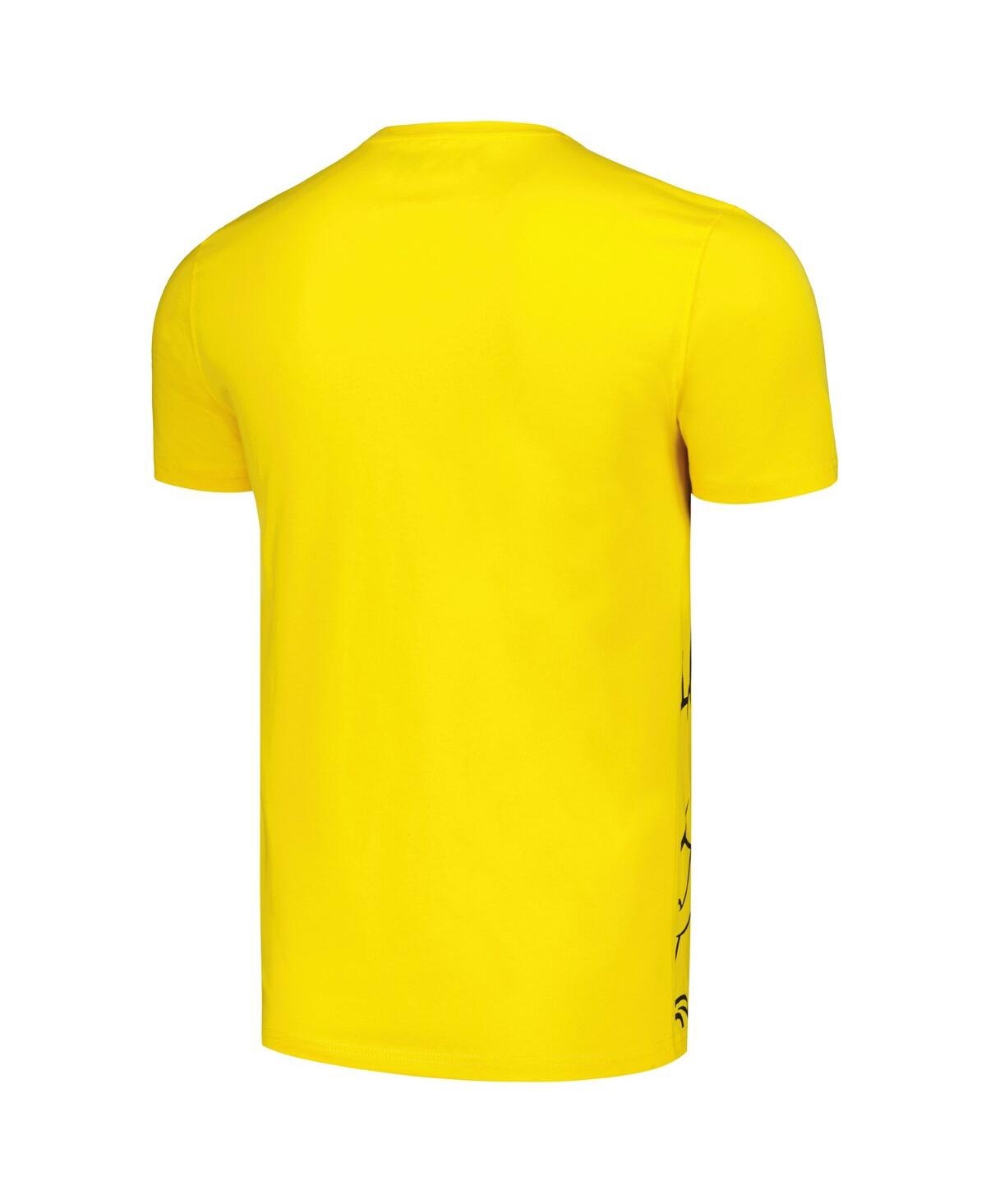 Shop Freeze Max Unisex Yellow Looney Tunes Taz Outline T-shirt