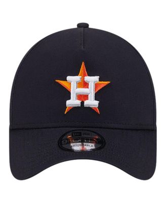 Men's Navy Houston Astros Team Color A-Frame 9Forty Adjustable Hat