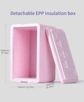 Breastmilk Cooler Bag with Detachable Insulation Box Set