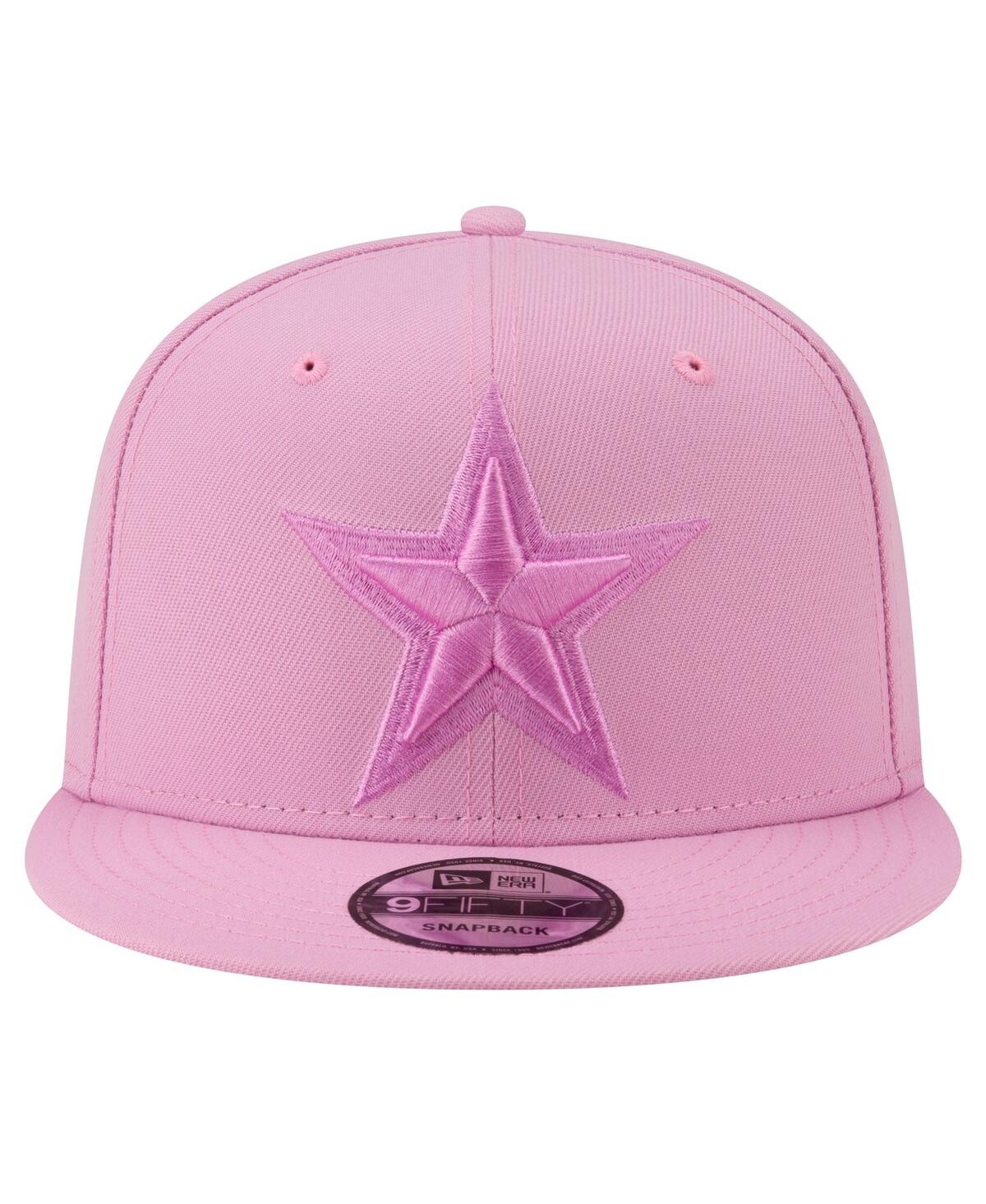 Shop New Era Men's Pink Dallas Cowboys Color Pack 9fifty Snapback Hat