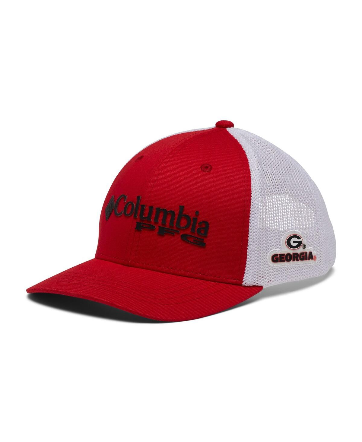 Youth Red Georgia Bulldogs Pfg Adjustable Hat - Red