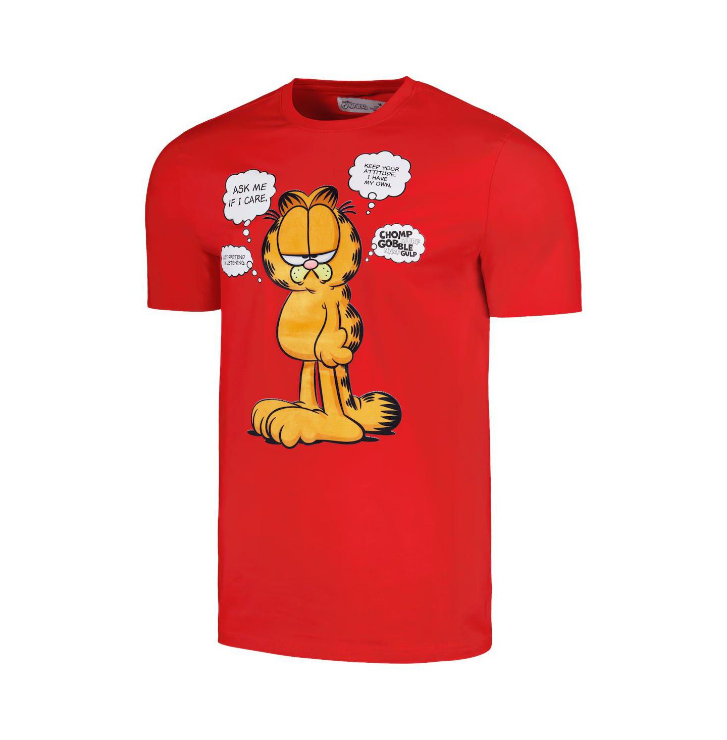 Футболка Freeze Max Unisex Red Garfield Ask Me If I Care — фото 2