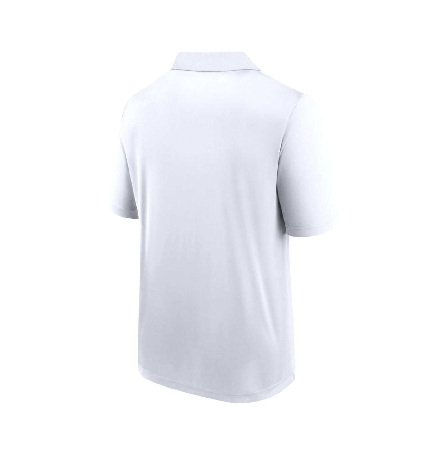 Мужской топ Fanatics Branded White New York Giants Victory For Us Interlock Polo — фото 3