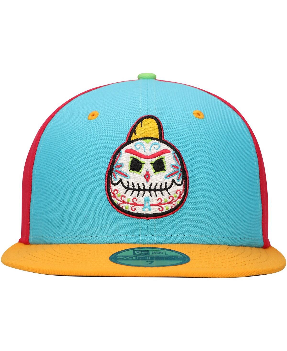 New Era Men's White Llamas de Hickory Copa de la Diversion 59Fifty Fitted Hat