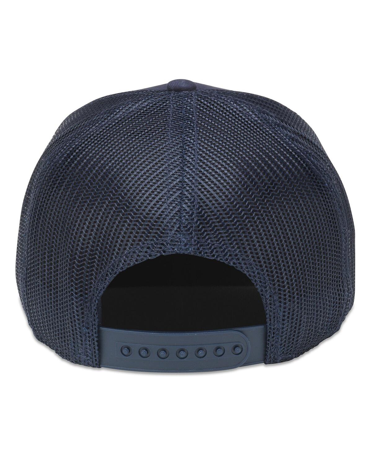 AMERICAN NEEDLE UNISEX NAVY NASA VALIN ADJUSTABLE TRUCKER HAT 
