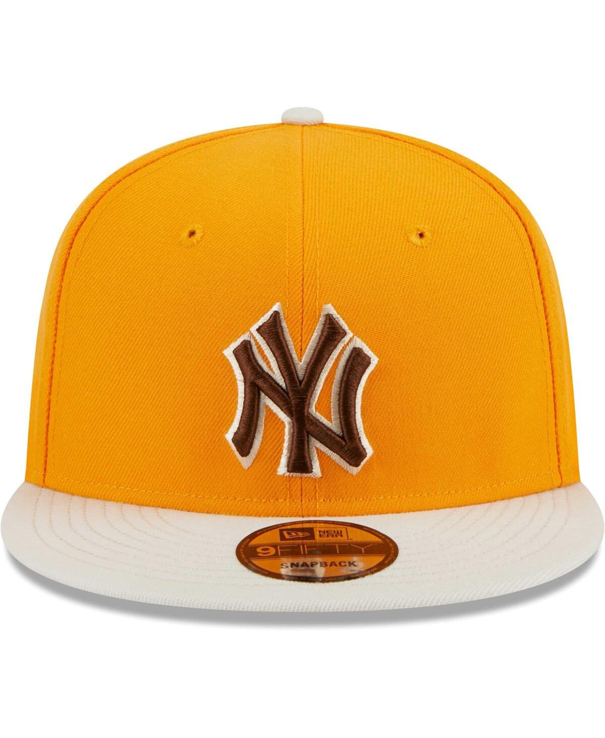 Shop New Era Men's Gold New York Yankees Tiramisu 9fifty Snapback Hat