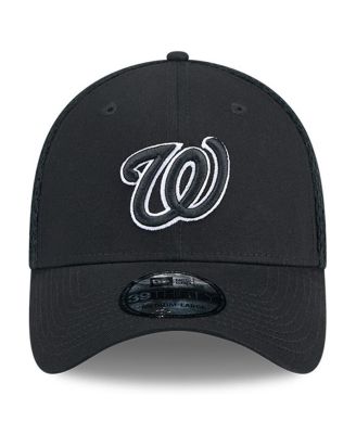 Men's Washington Nationals Evergreen Black White Neo 39Thirty Flex Hat