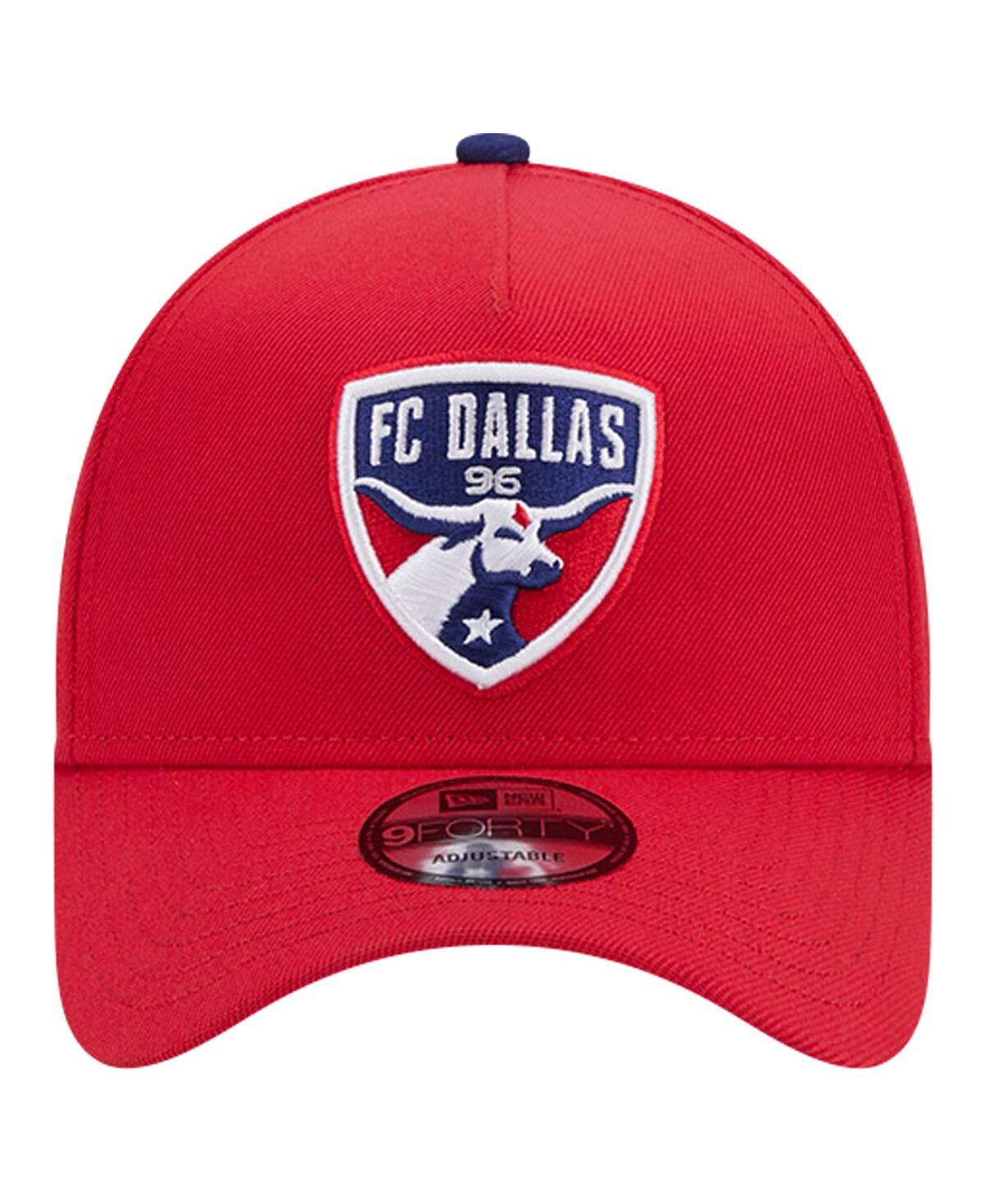 New Era Men'sFc Dallas 2024 Kick Off Collection 9Forty A-Frame Adjustable Hat - Red
