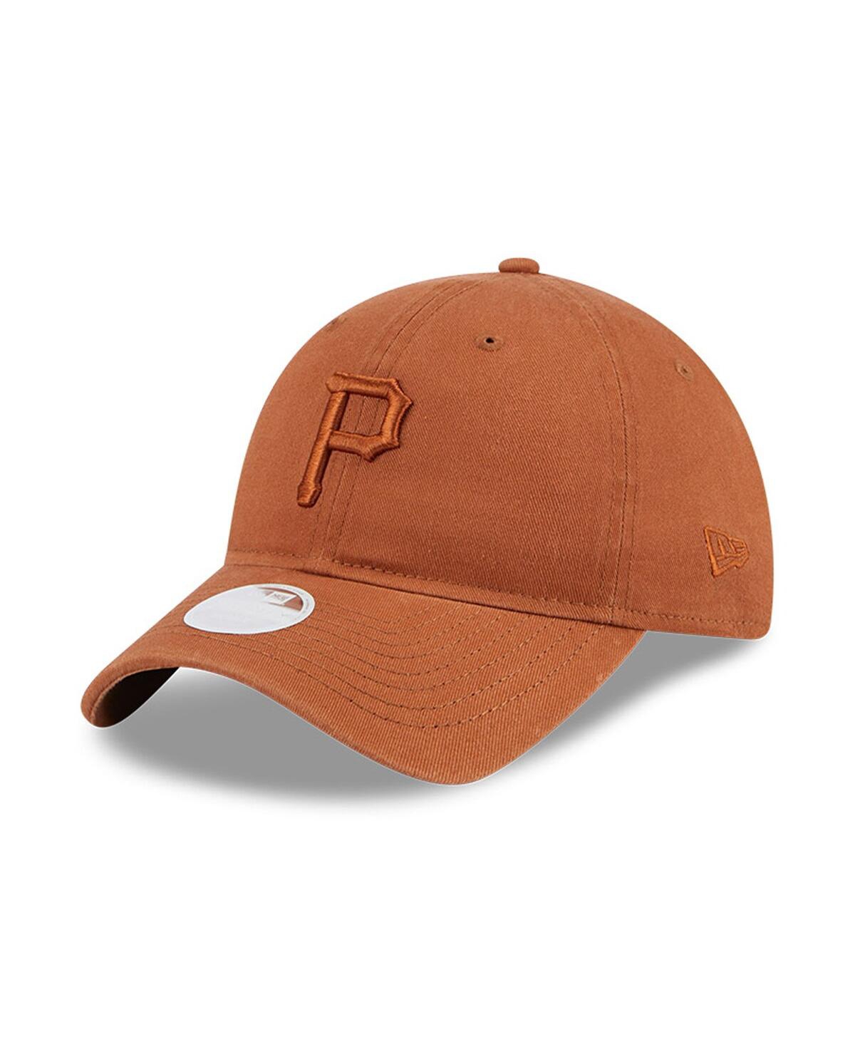 Women's Pittsburgh Pirates Earthy Brown 9Twenty Adjustable Hat - Brown