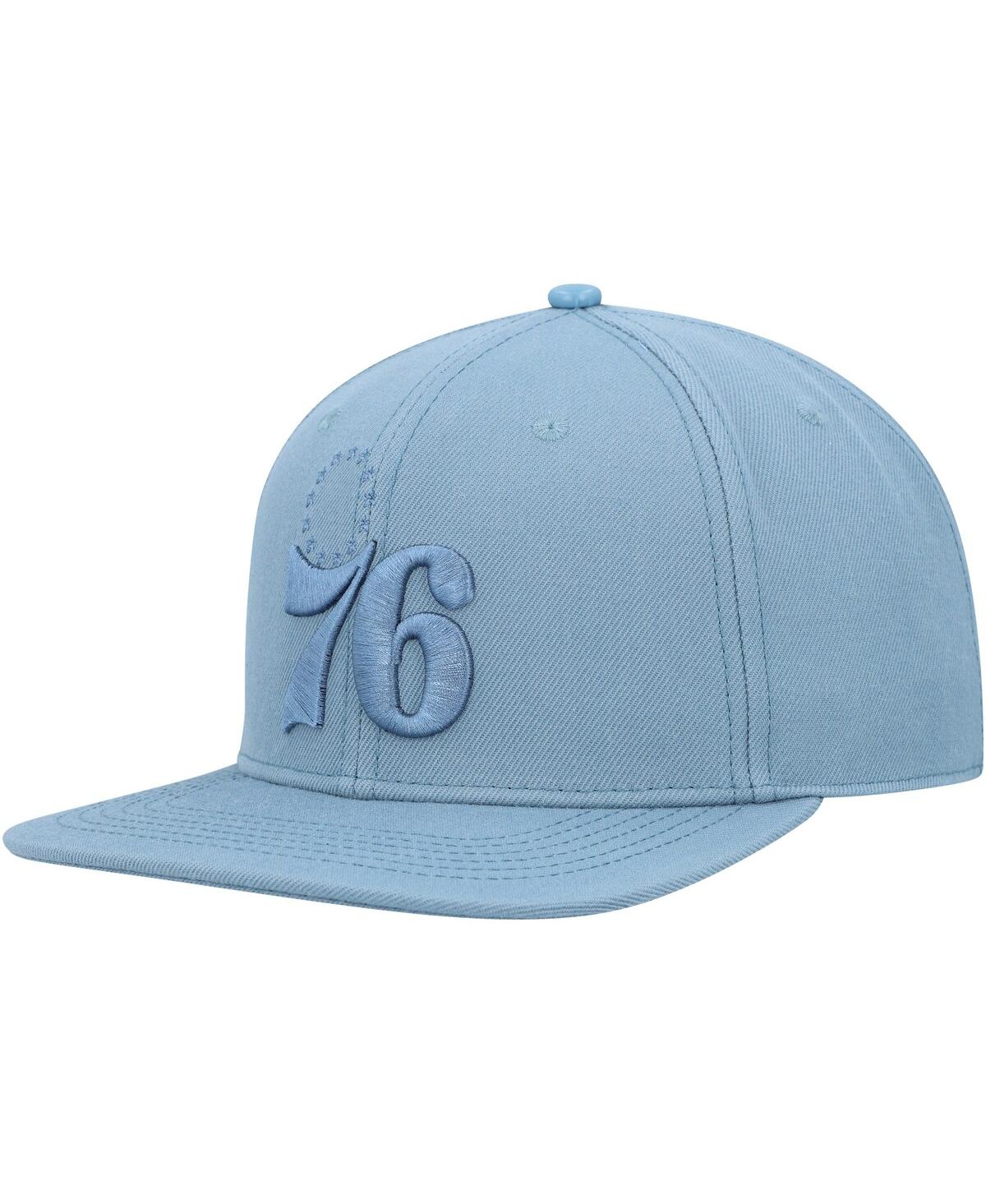Men's Blue Philadelphia 76ers Tonal Snapback Hat - Blue