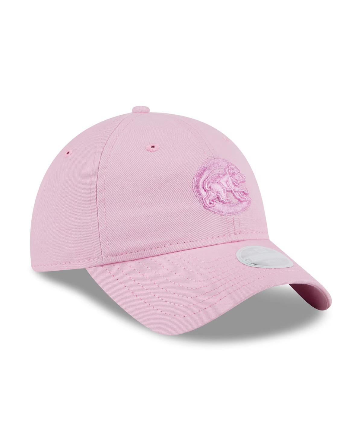 Shop New Era Women's Chicago Cubs Fondant Pink 9twenty Adjustable Hat