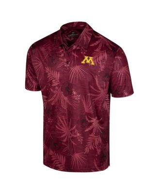 Men's Maroon Minnesota Golden Gophers Big & Tall Palms Polo