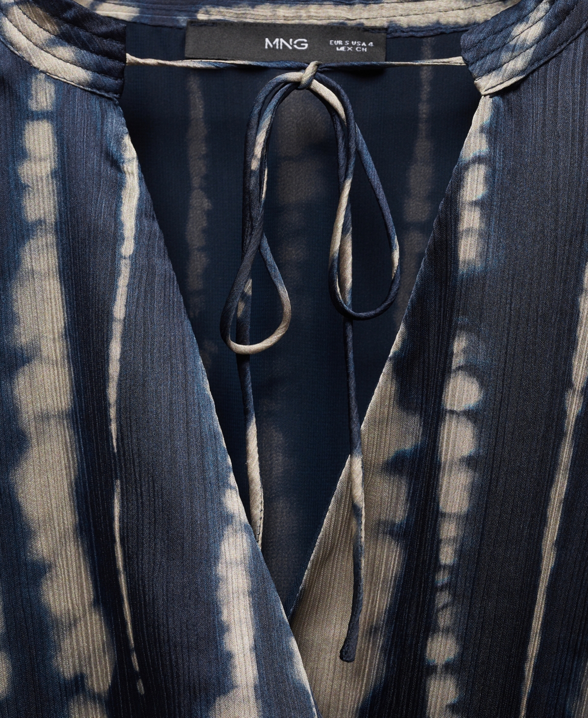 Mango Women's Printed Satin Dress