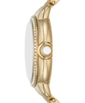 Women's Gold-Tone Stainless Steel Bracelet Watch 32mm