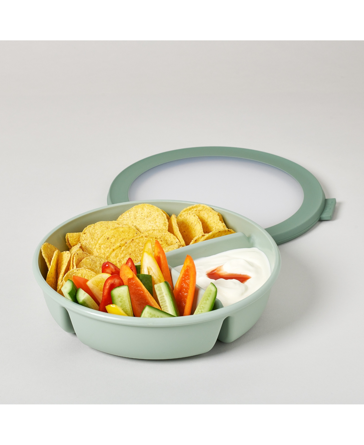 Mepal Cirqula 1pc. Bento Bowl In Green