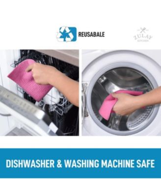 6-Pack Swedish Dishcloths – Eco-Friendly Absorbent Reusable Cloths