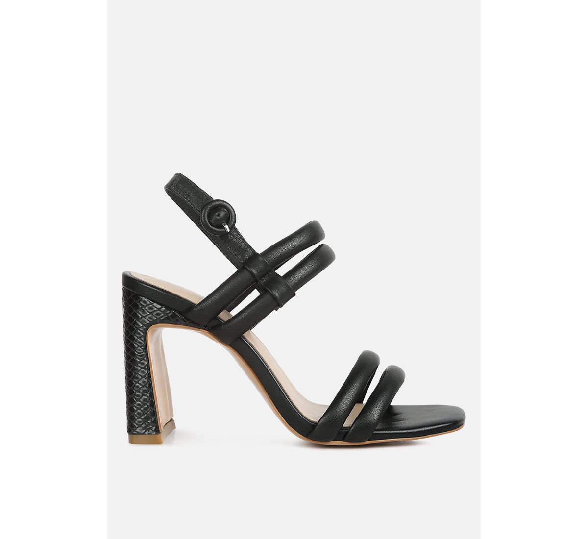 Rag & Co avianna Womens slim block heel sandal