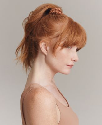 4-Pc. Pure Silk Back-to-Basics Skinny Scrunchies Set