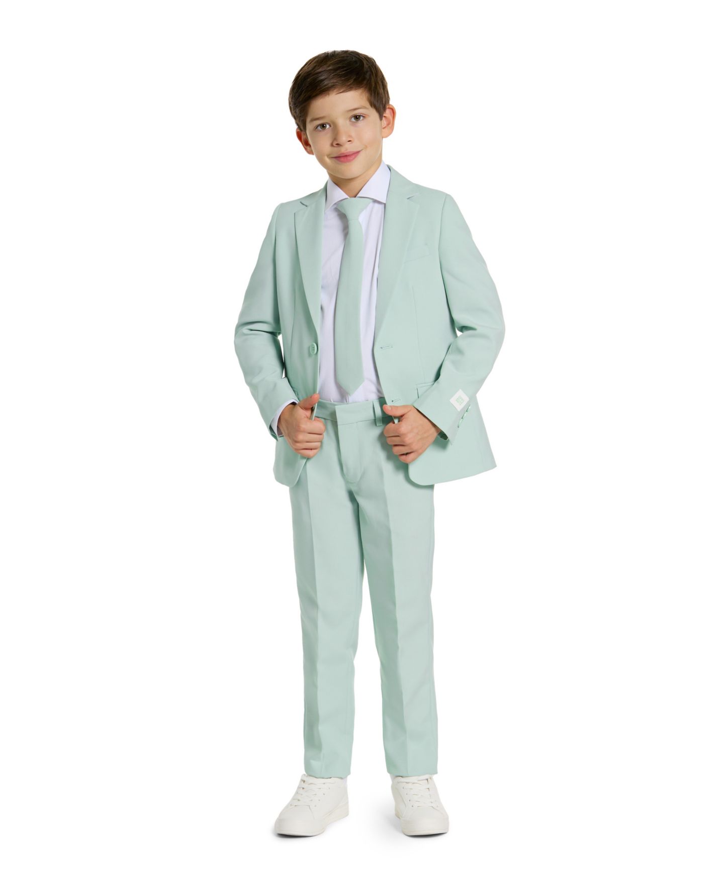 Детский костюм-тройка OppoSuits Magic Mint, для мальчиков, цвет: Бирюзовый / Мятный — фото 1