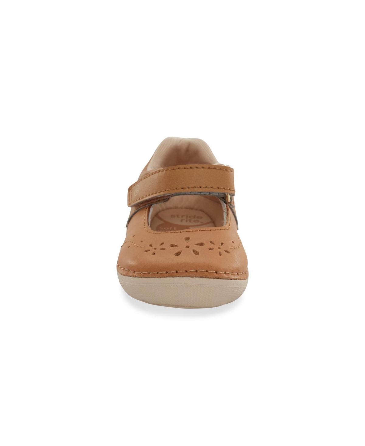 Stride Rite Little Girls Sm Faye Apma Approved Shoe In Honey Tan