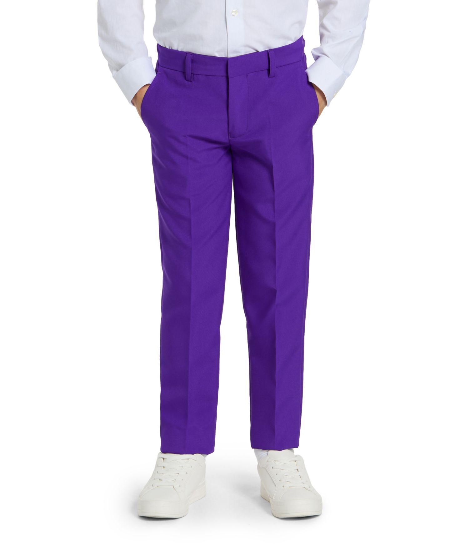 Детский костюм-тройка OppoSuits Purple Prince, для мальчиков, цвет: Фиолетовый — фото 5
