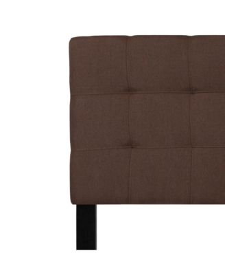 1 PC Metal Quilted Tufted Queen Upholstered Headboard