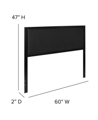 West Avenue Queen Headboard Upholstered Headboard With Metal Frame And Adjustable Rail Slots