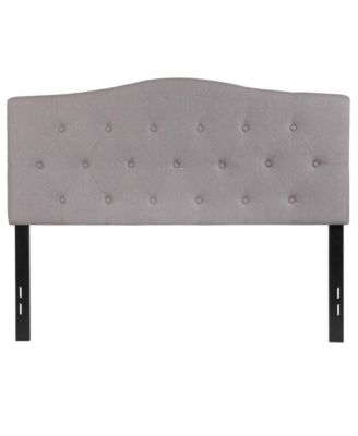Arched Full Button Tufted Upholstered Headboard