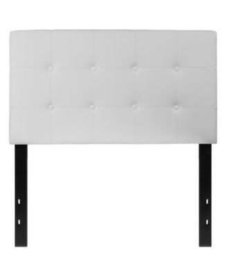 Button Tufted Adjustable Height Upholstered Headboard