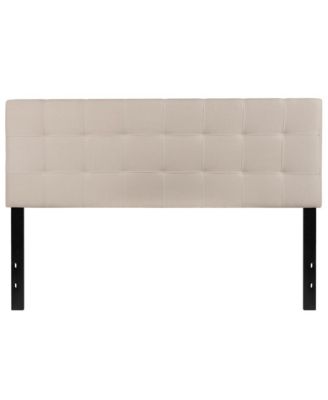 1 PC Metal Quilted Tufted Queen Upholstered Headboard