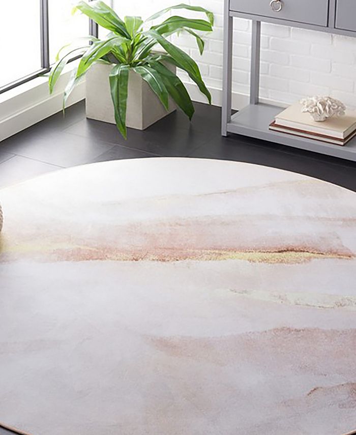 Safavieh Tacoma Washable 807 TAC807 8'x8' Round Area Rug - Macy's